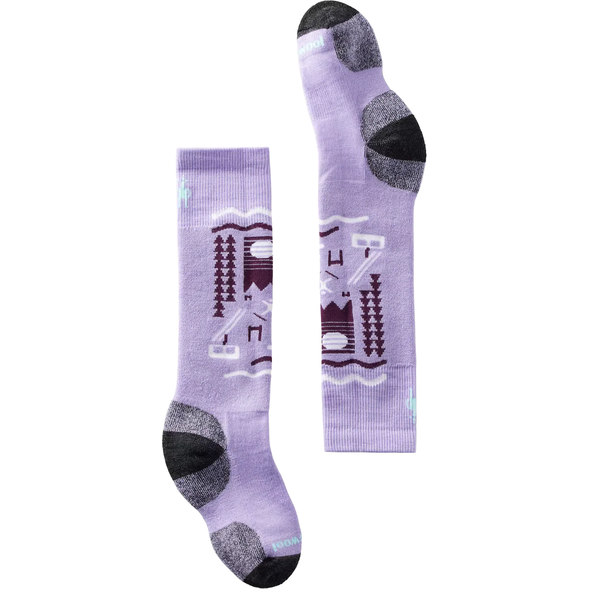 Youth Wintersport Ski Day Over The Calf Socks - Styles Love