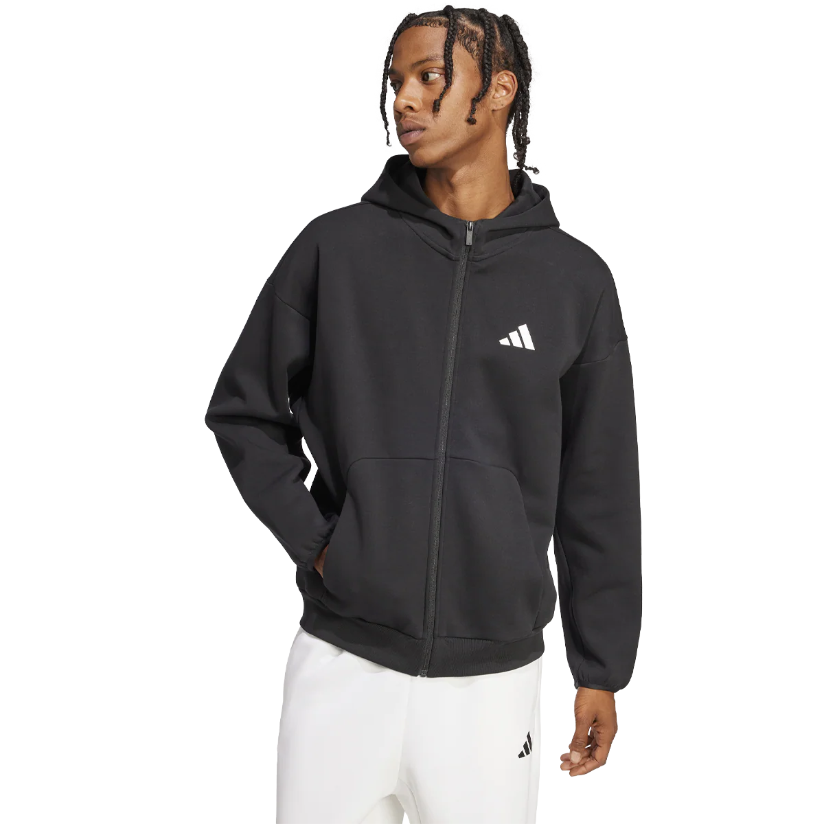 Men's Future Icons Small Logo Full-Zip Hoodie - Styles Love