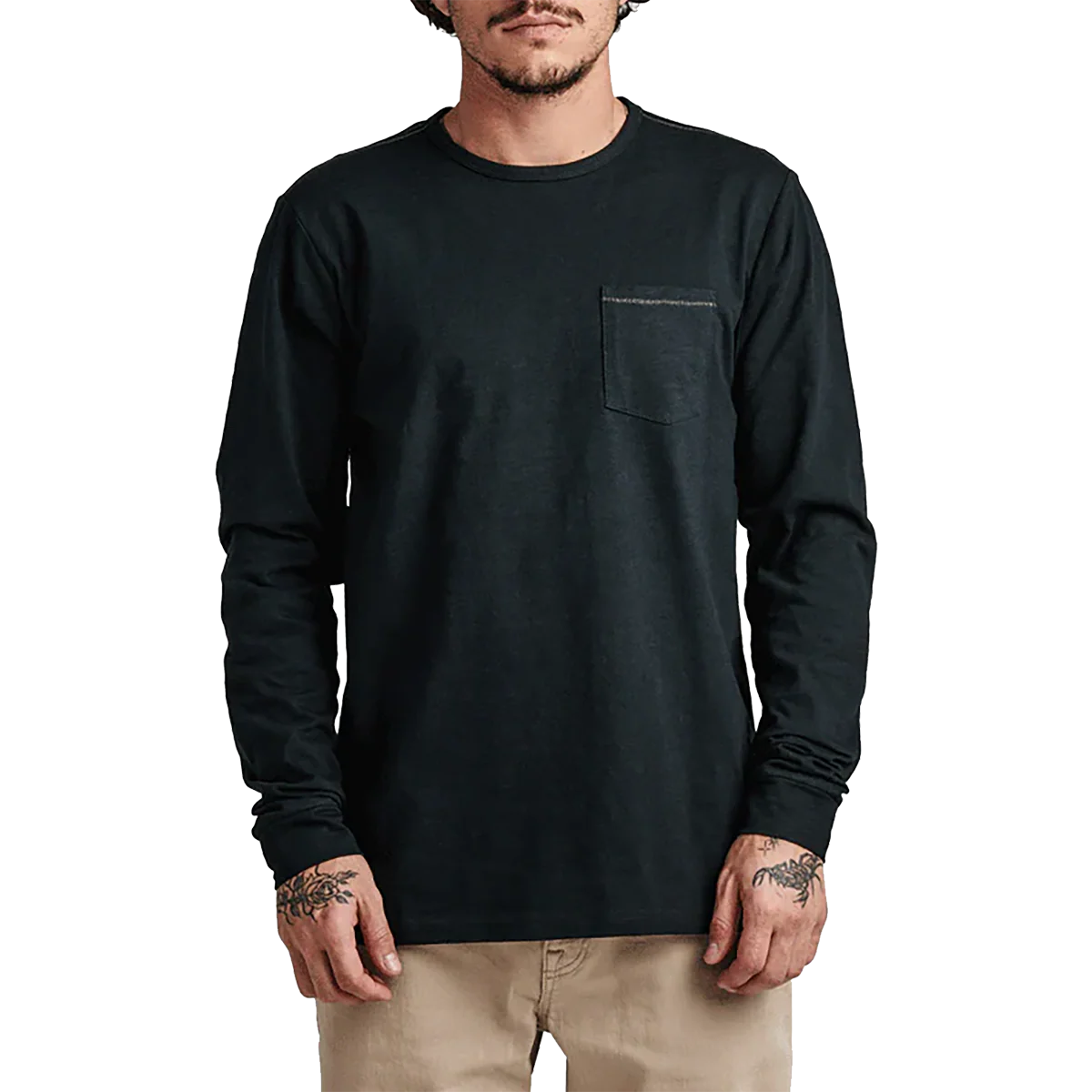 Men's Well Worn Midweight Organic Long Sleeve Tee - Styles Love