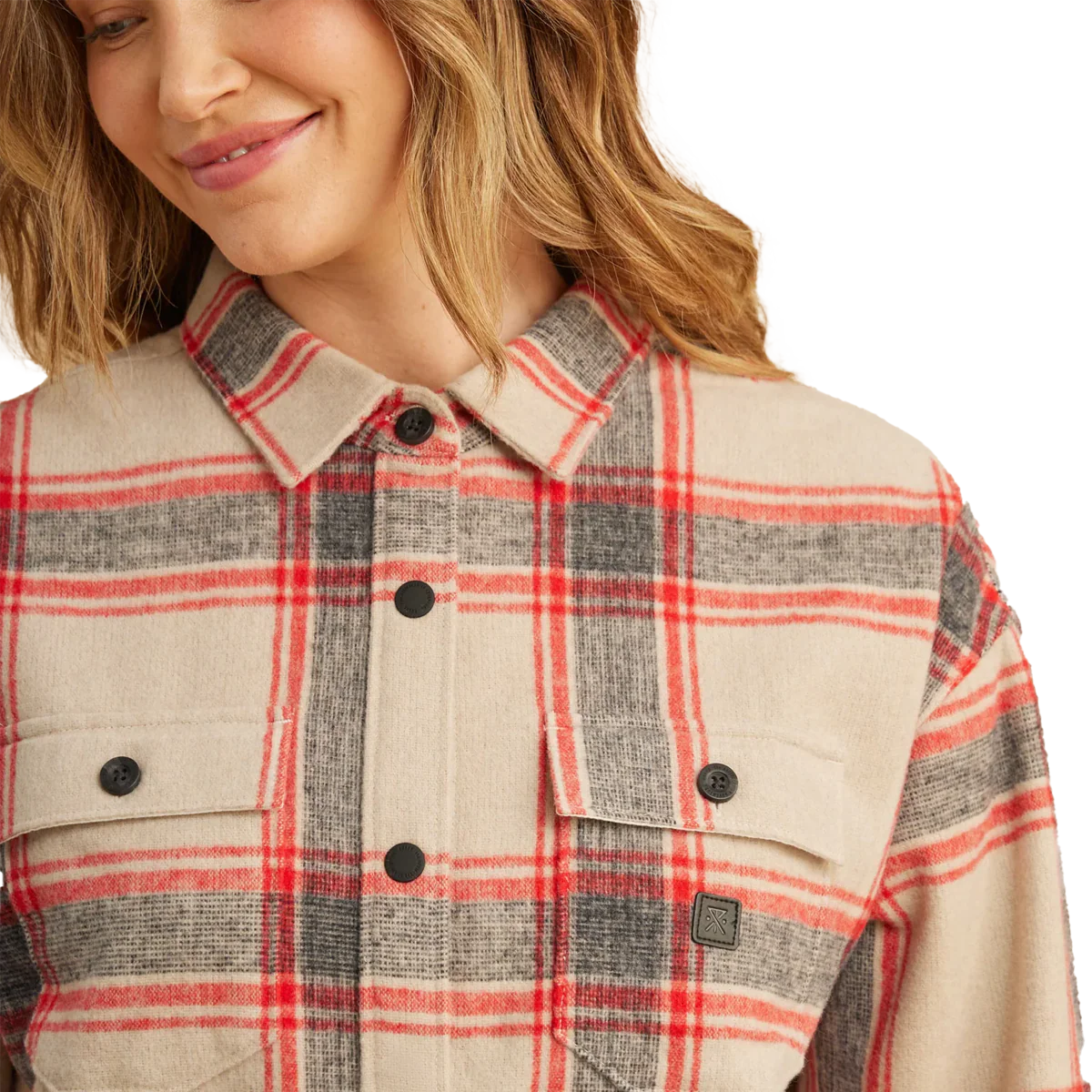 Women's Amberley Flannel Shirt Jacket - Styles Love