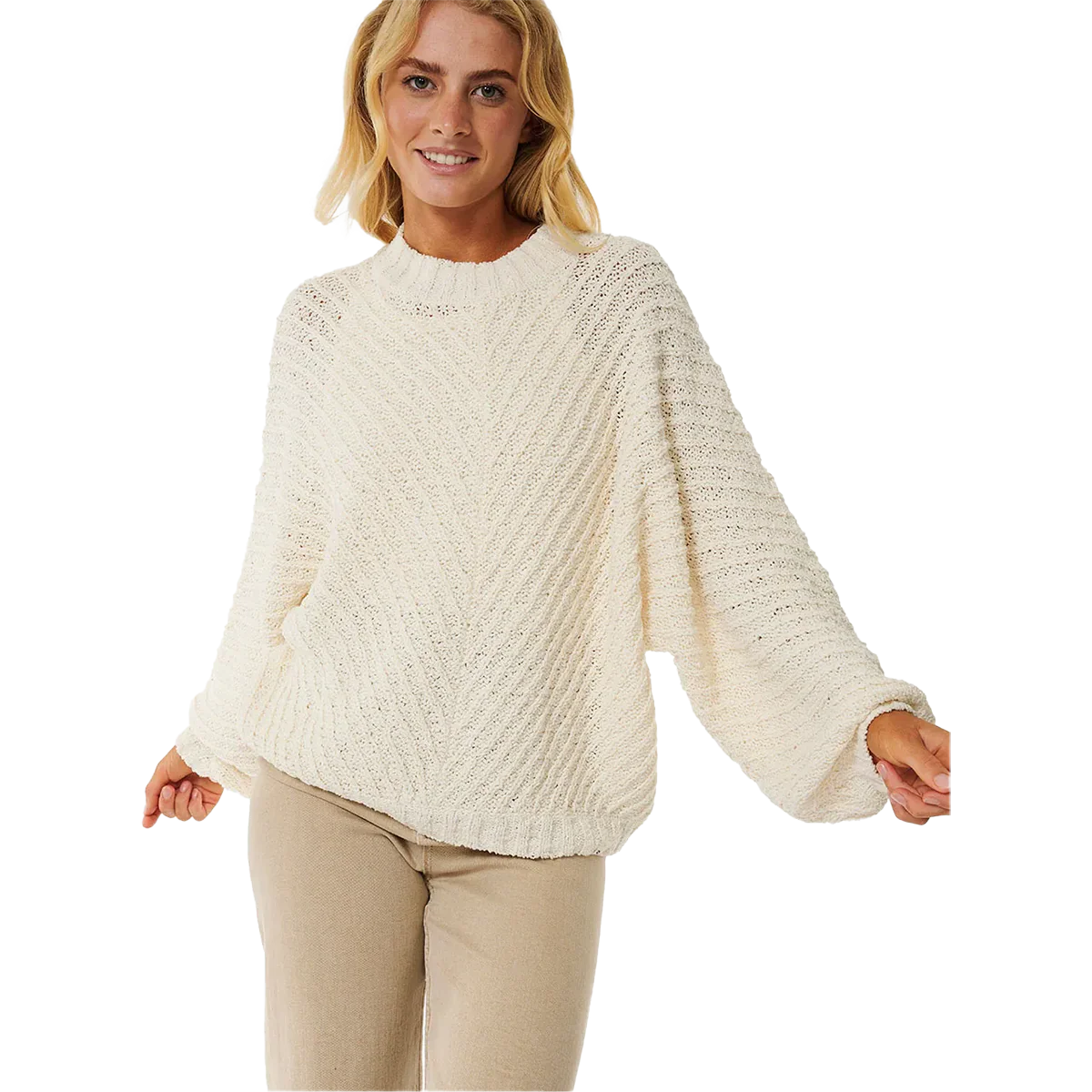 Women's Classic Surf Knit Crew - Styles Love