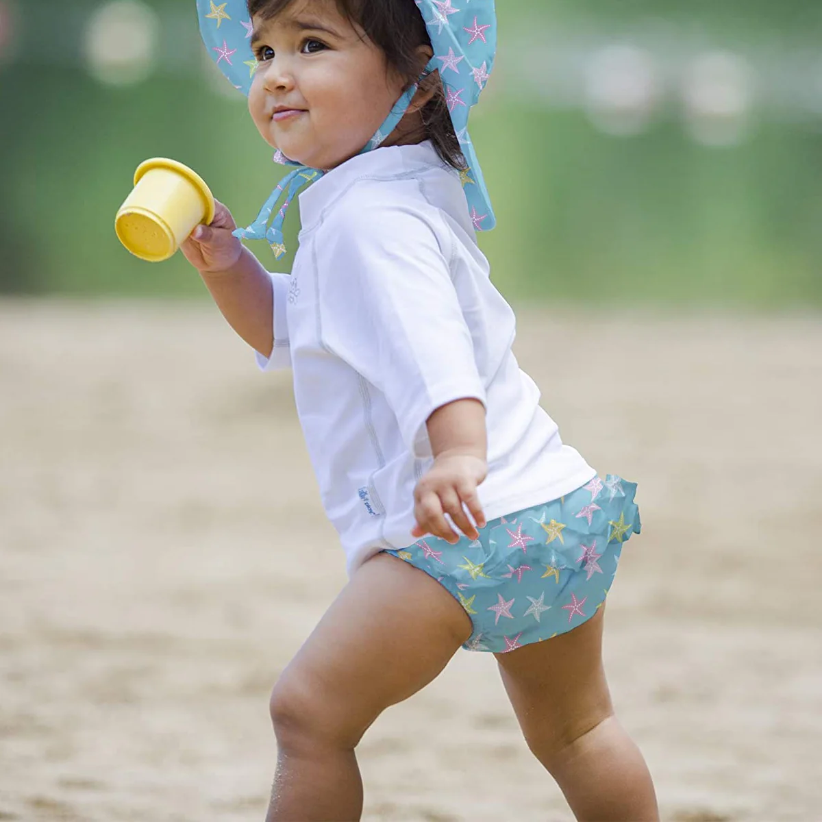 Youth Ruffle Snap Swim Diaper - Styles Love