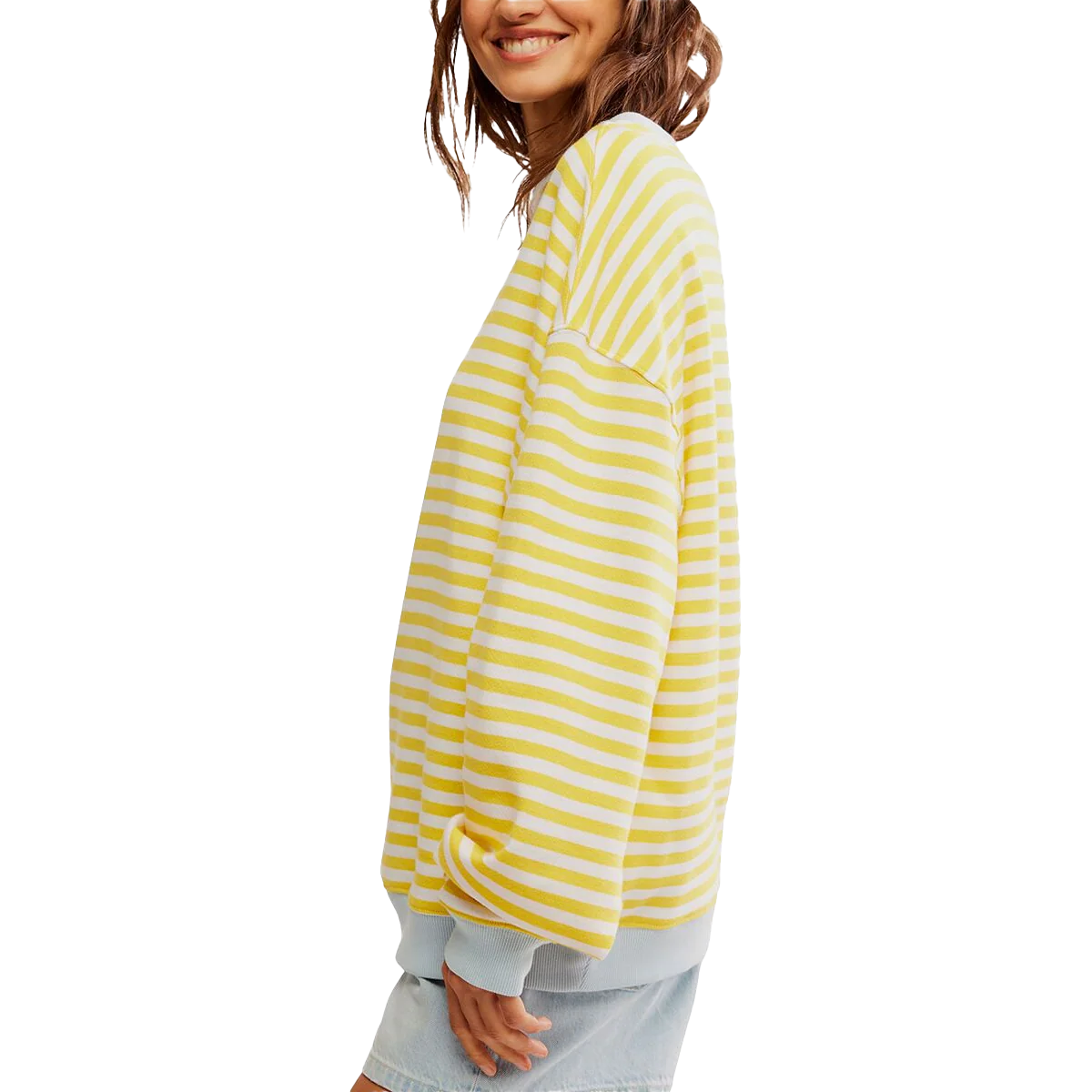 Women's Classic Striped Crew - Styles Love