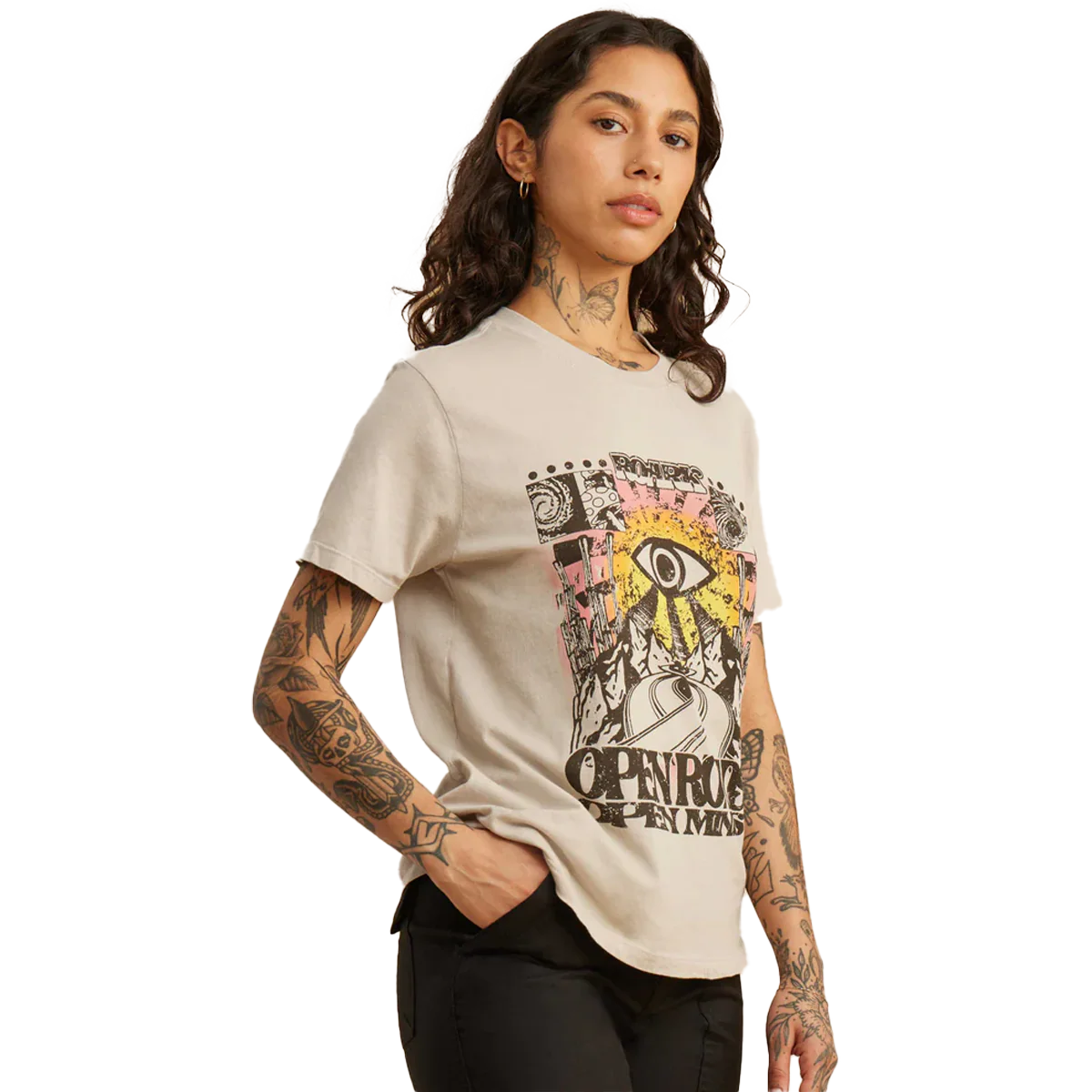 Women's Open Roads Short Sleeve Tee - Styles Love