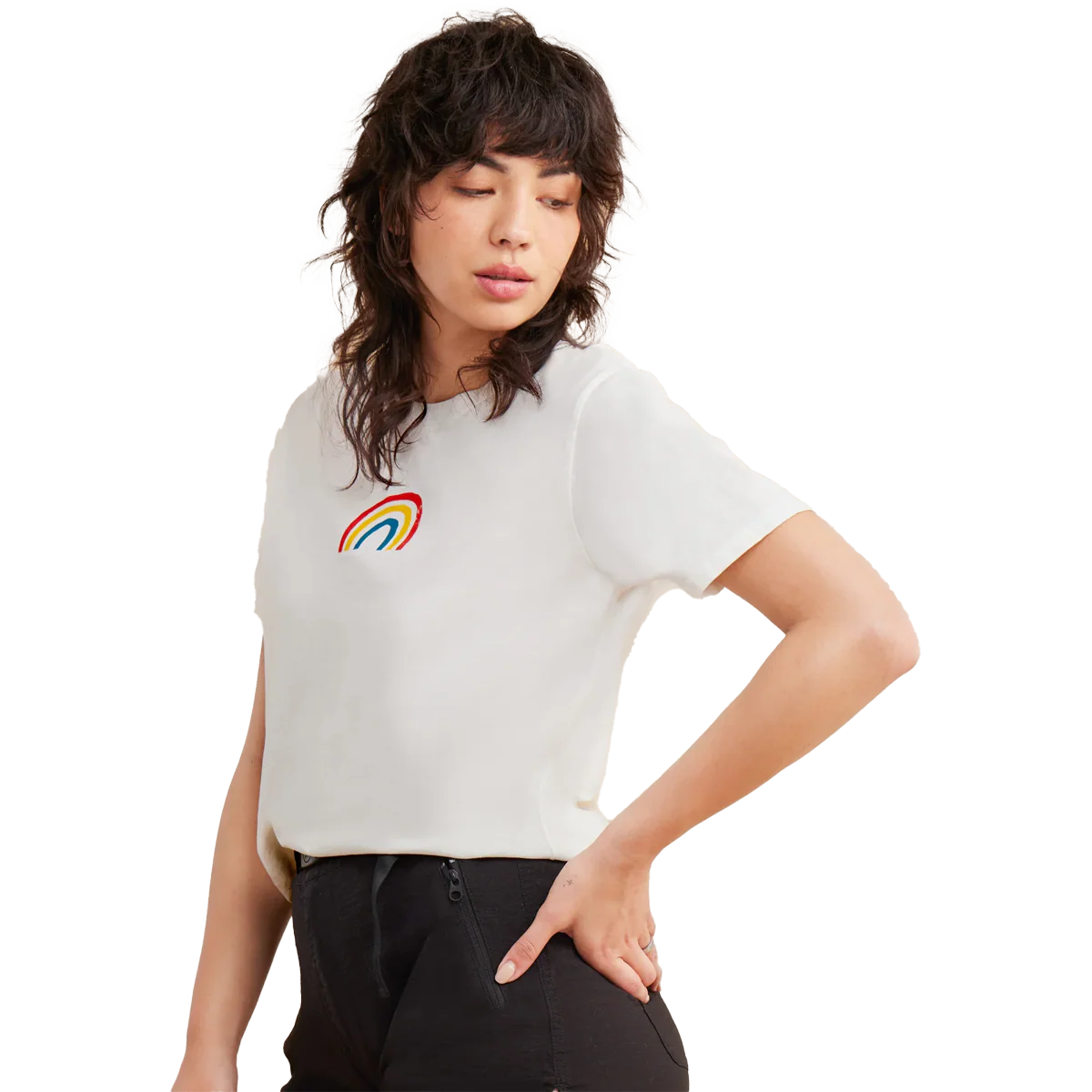 Women's Rainbow Short Sleeve Tee - Styles Love