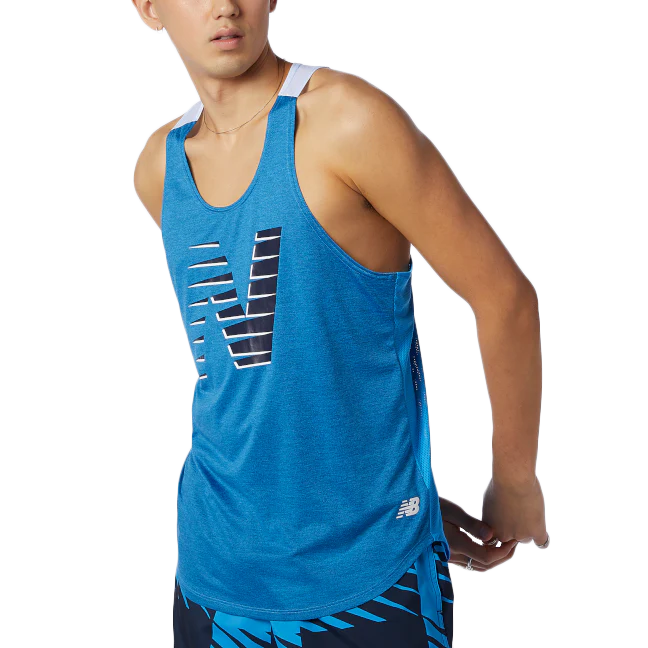 Men's Fast Flight Printed Singlet - Styles Love