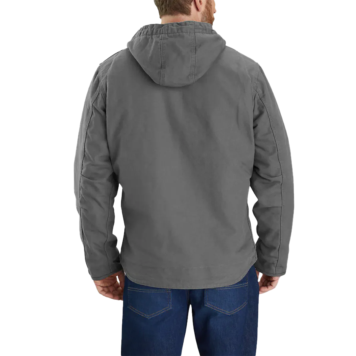 Men's Washed Duck Sherpa-Lined Jacket - Styles Love