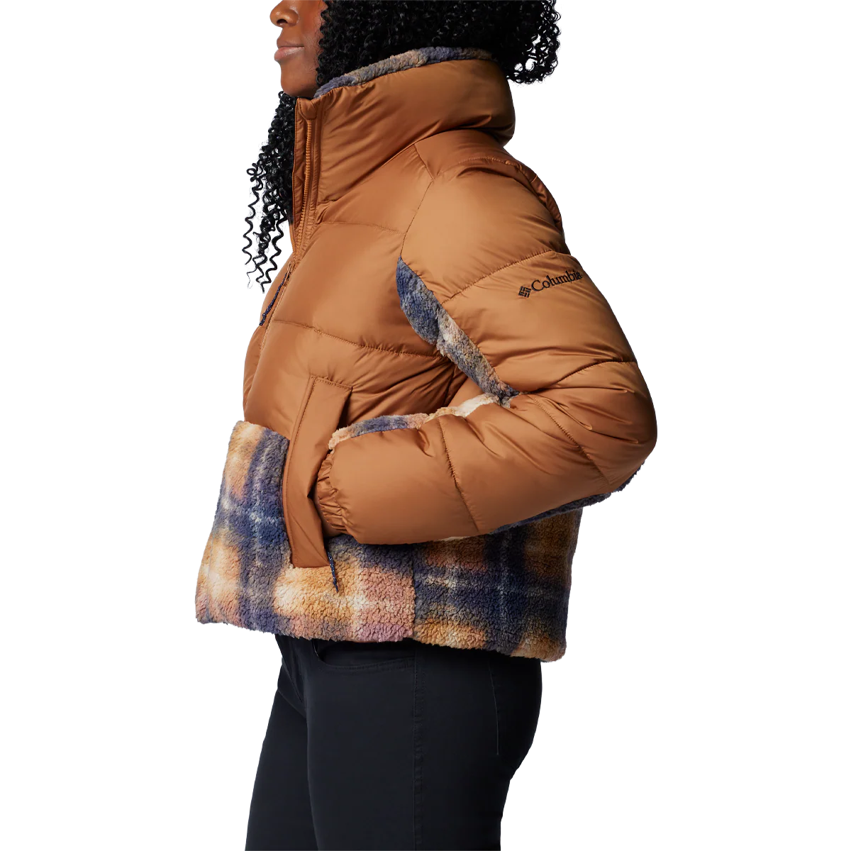 Women's Leadbetter Point II Print Sherpa Hybrid - Styles Love