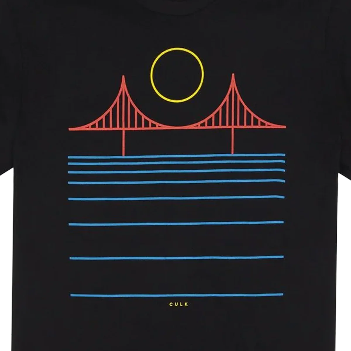 Minimal Bridge Color Unisex Tee - Styles Love