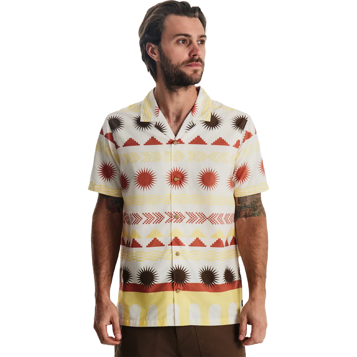 Men's Gonzo Camp Short Sleeve Woven - Styles Love