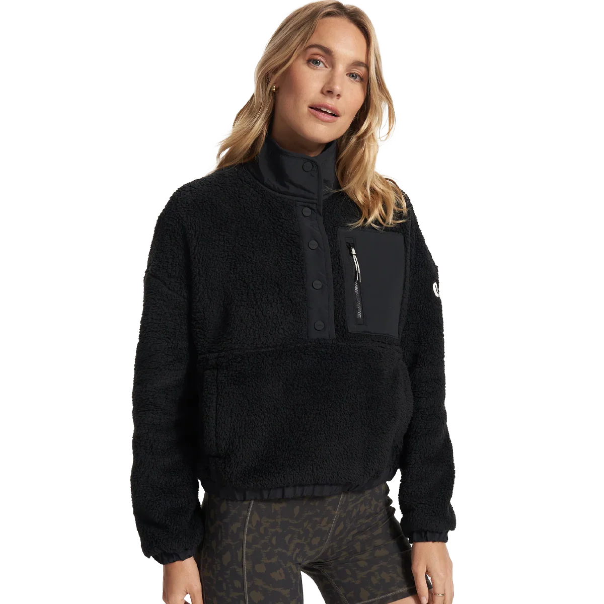 Women's Cozy Sherpa Popover - Styles Love