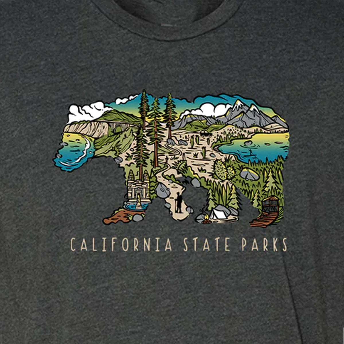 Men's California State Parks Bear - Styles Love