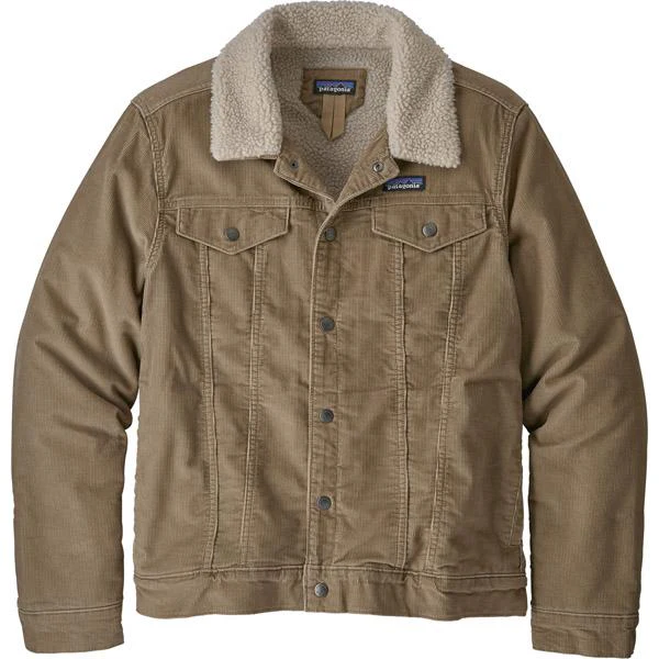Men's Pile Lined Trucker Jacket - Styles Love