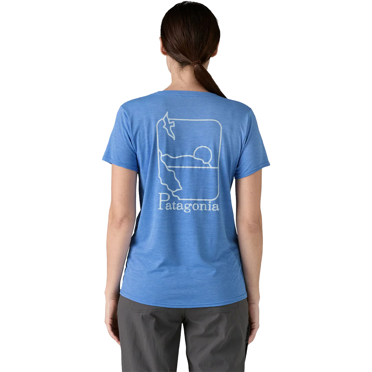 Women's Capilene Cool Daily Graphic Shirt - Waters - Styles Love