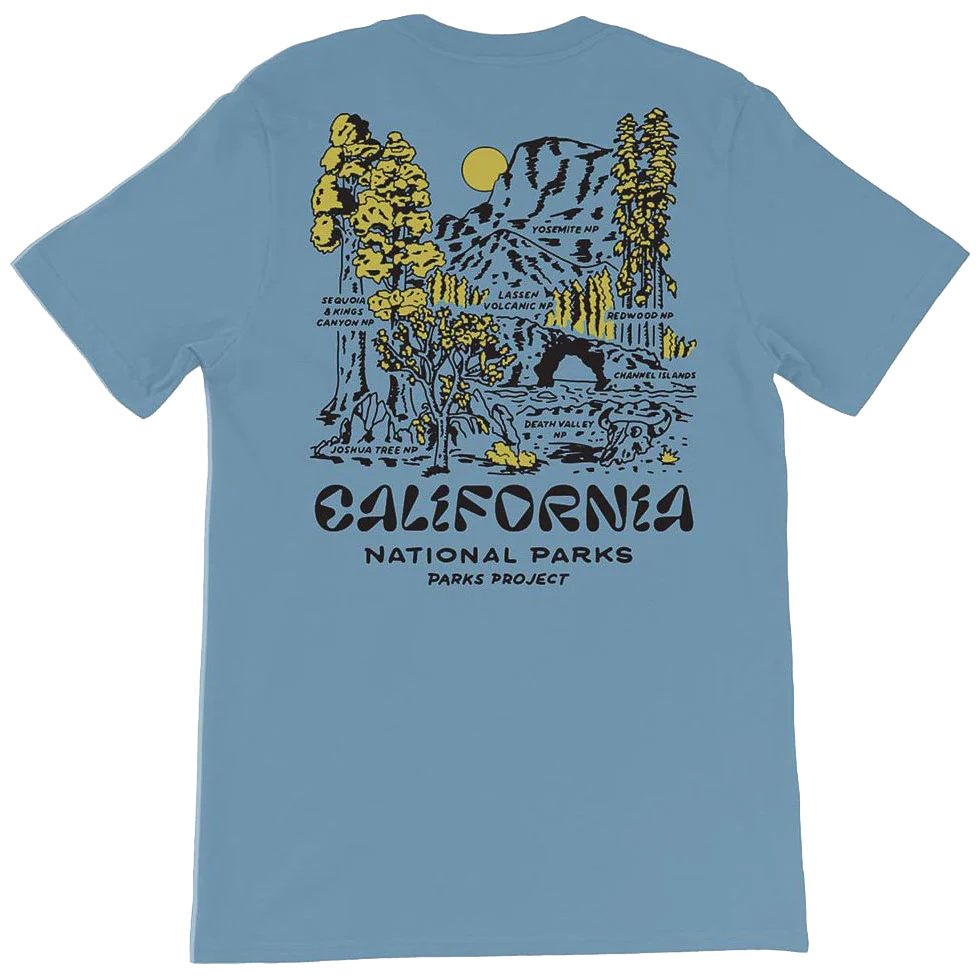 Men's National Parks of California Vintage Tee - Styles Love