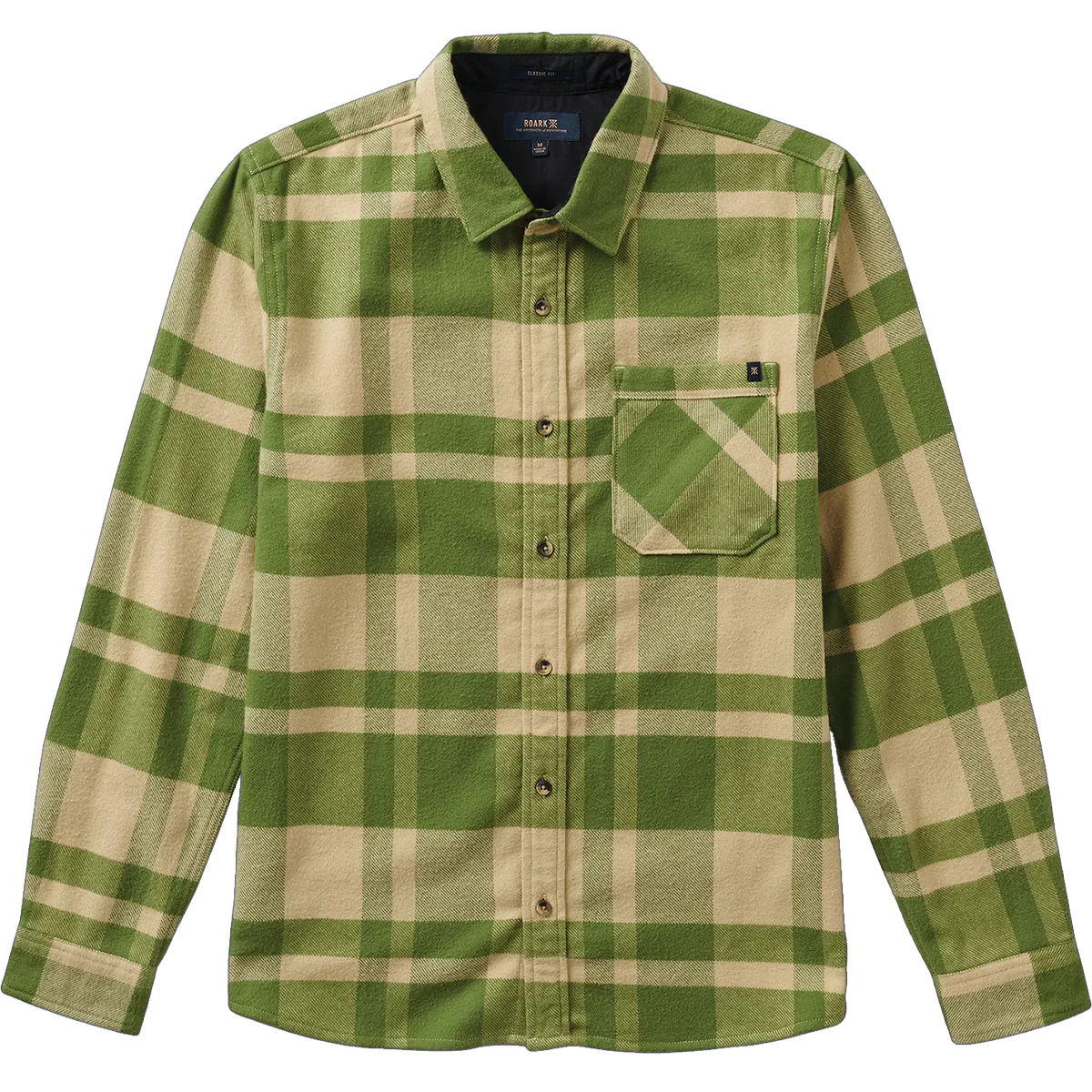 Men's Crossroads Organic Long Sleeve Flannel - Styles Love