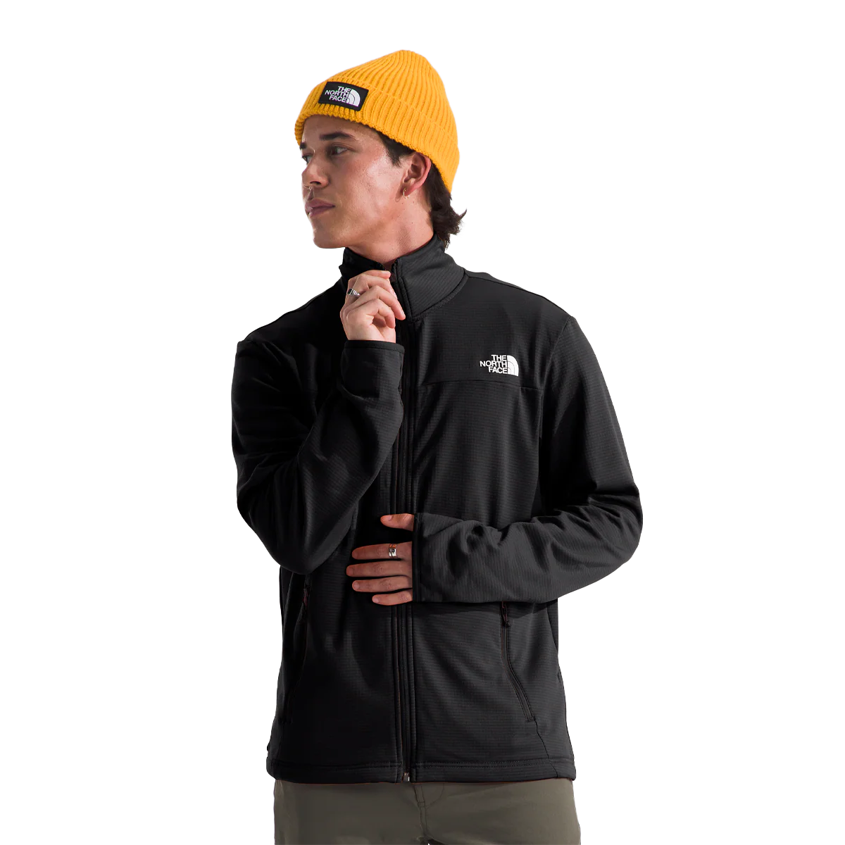 Men's Cedar Trail Grid Fleece Full Zip - Styles Love