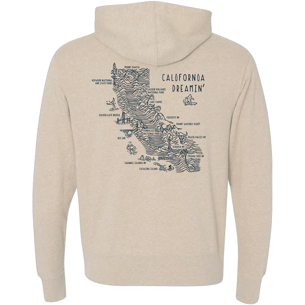 Men's California Topo Hoodie - Styles Love