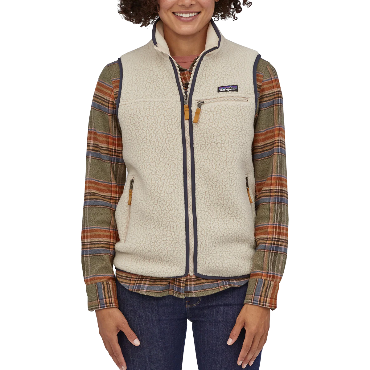 Women's Retro Pile Fleece Vest - Styles Love