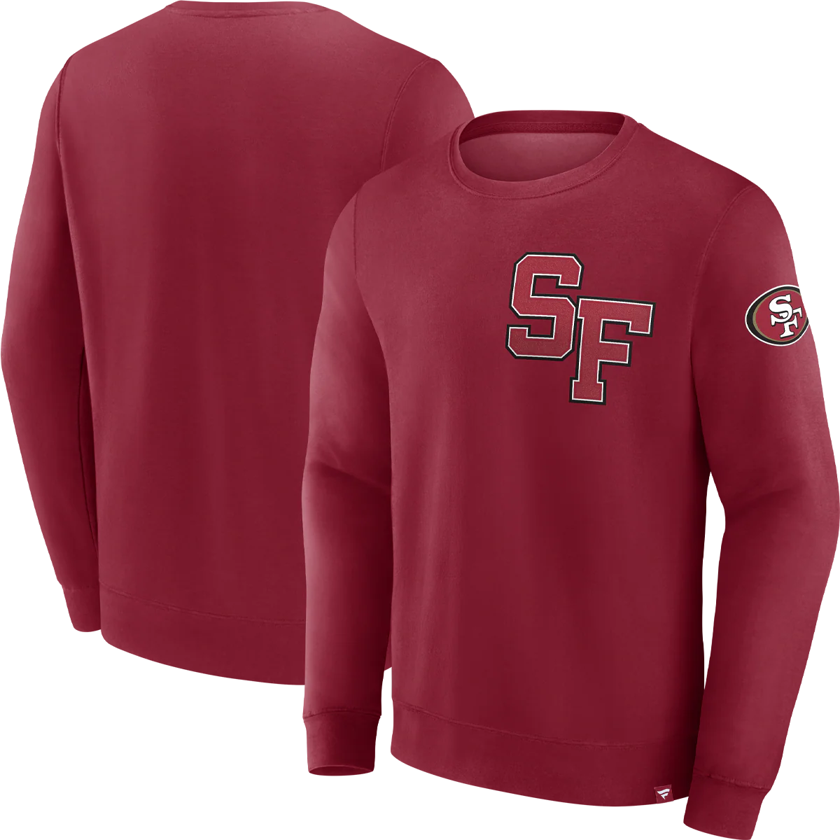 Men's 49ers Varsity Letter Long Sleeve Crew - Styles Love