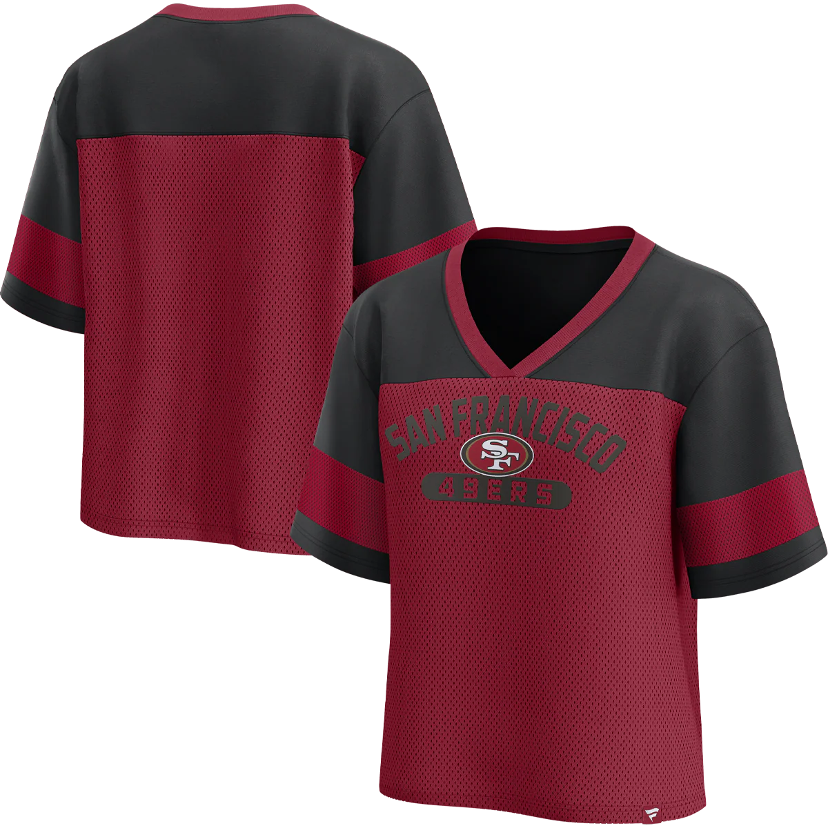 Women's 49ers Homeschool Jersey Poly Short Sleeve - Styles Love