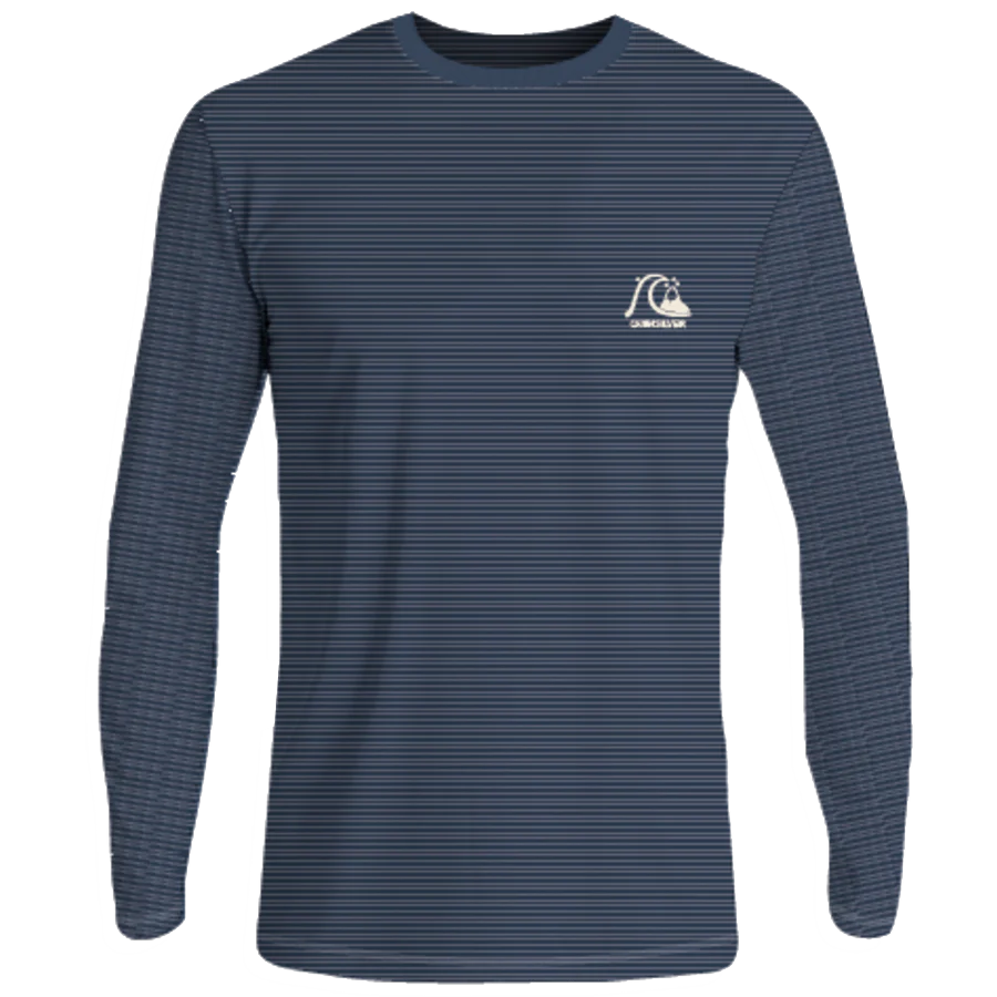 Men's Heritage Heather Long Sleeve Rashguard - Styles Love
