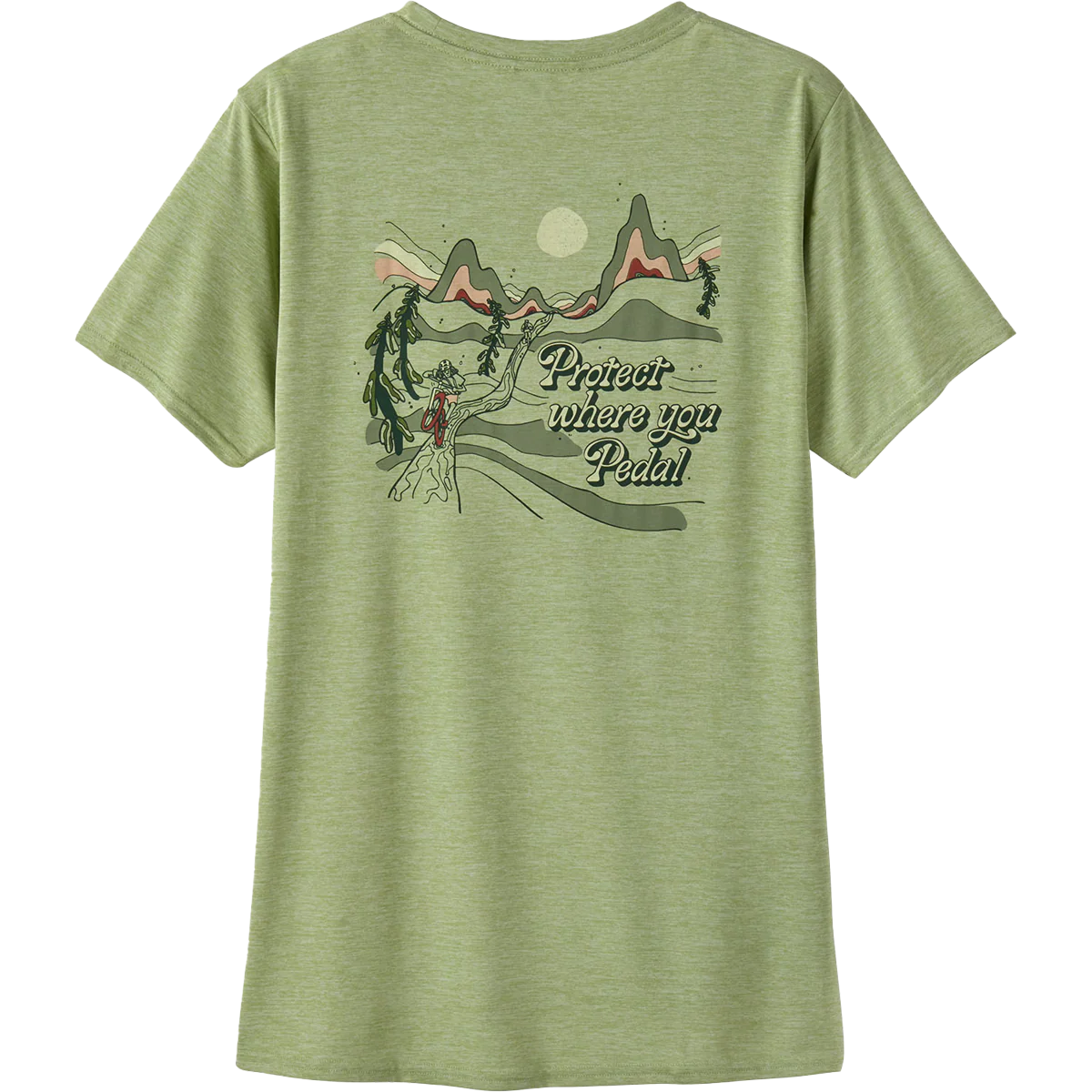 Women's Cap Cool Daily Graphic Tee - Lands - Styles Love