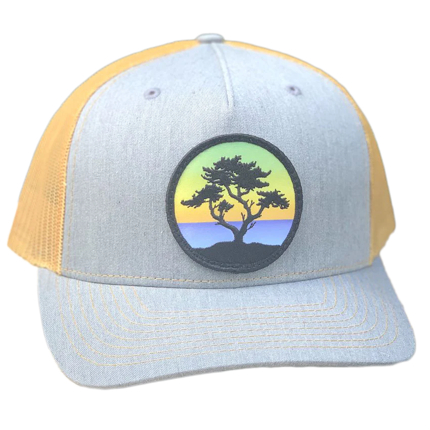 Curved Brim Trucker with Cypress Patch - Styles Love