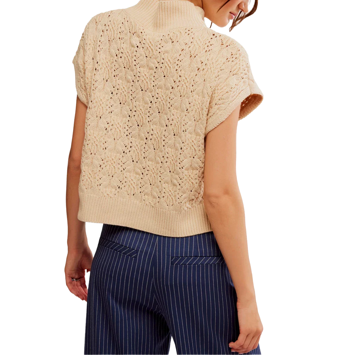 Women's Vickie Mock Neck Sweater - Styles Love