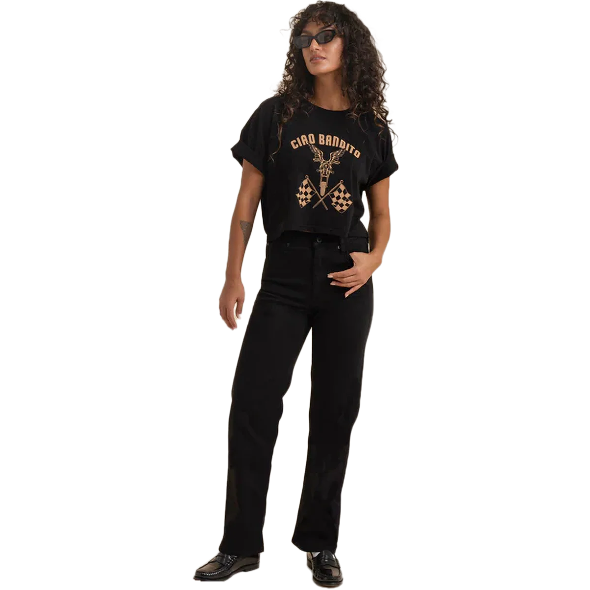 Women's Ciao Cropped Boxy Tee - Styles Love