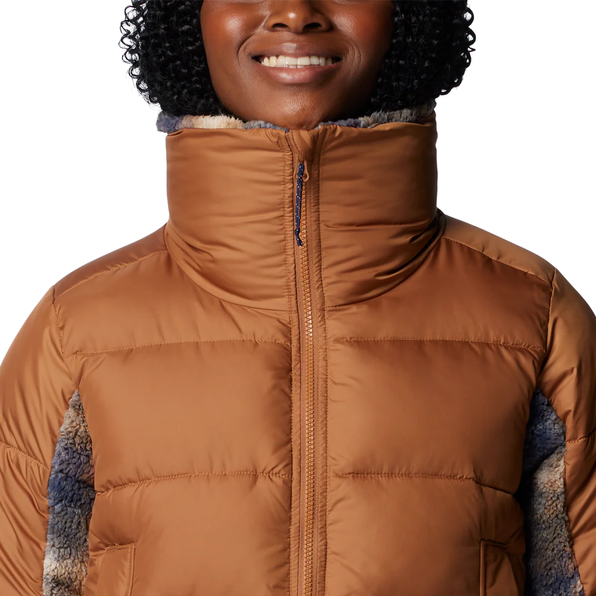Women's Leadbetter Point II Print Sherpa Hybrid - Styles Love