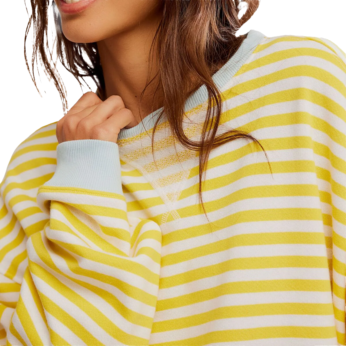 Women's Classic Striped Crew - Styles Love