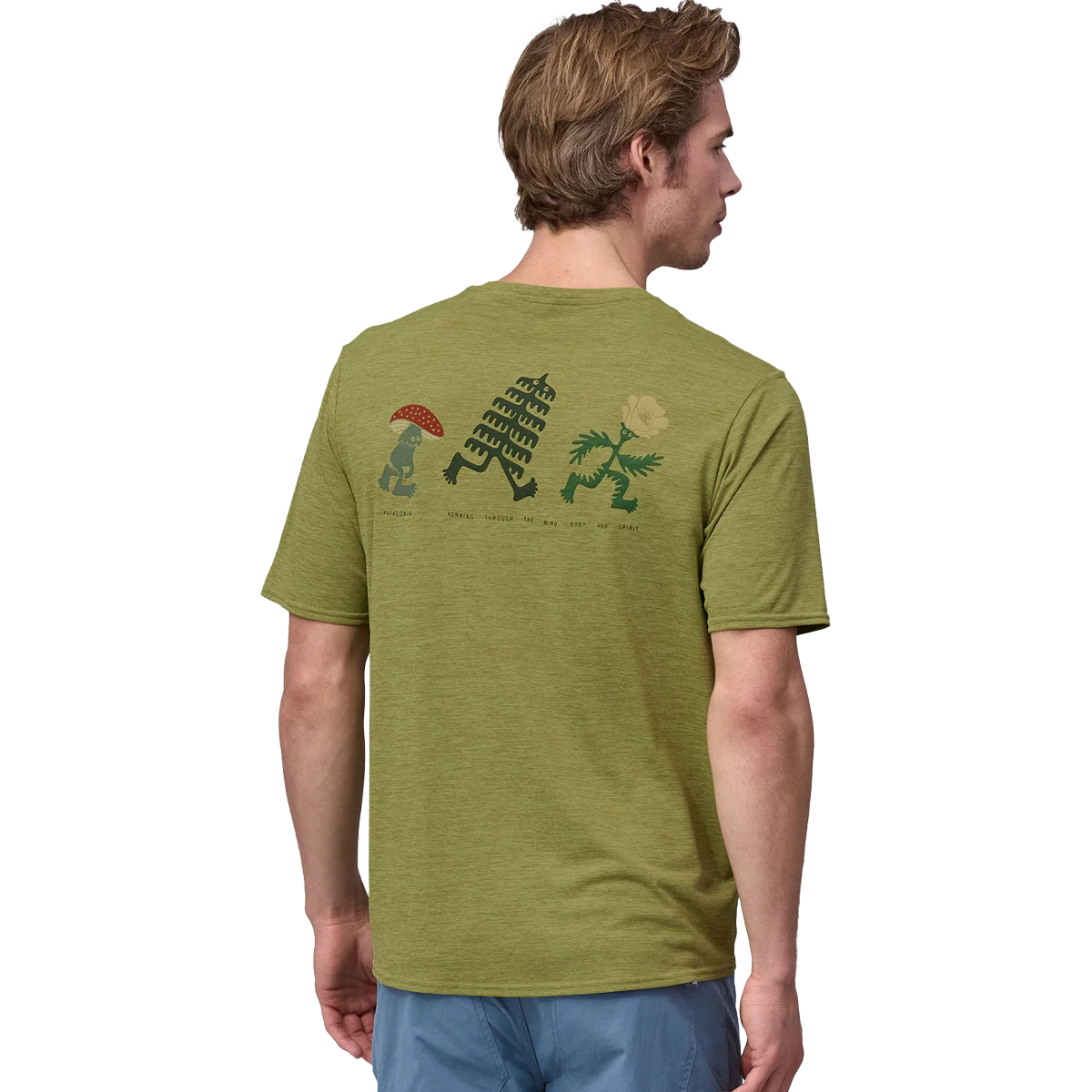 Men's Capilene Cool Daily Graphic Shirt - Lands - Styles Love