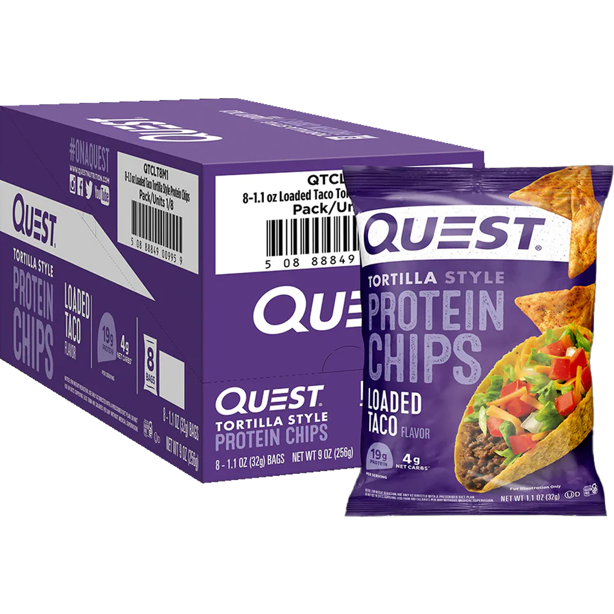 Tortilla Style Protein Chips 1.1oz - Styles Love