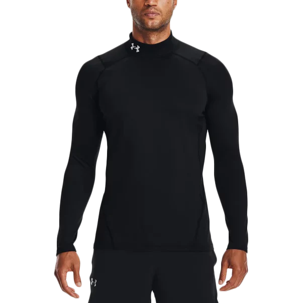 Men's ColdGear Armour Fitted Mock Long Sleeve - Styles Love