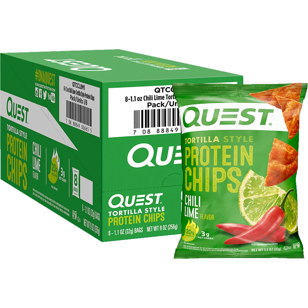 Tortilla Style Protein Chips 1.1oz - Styles Love