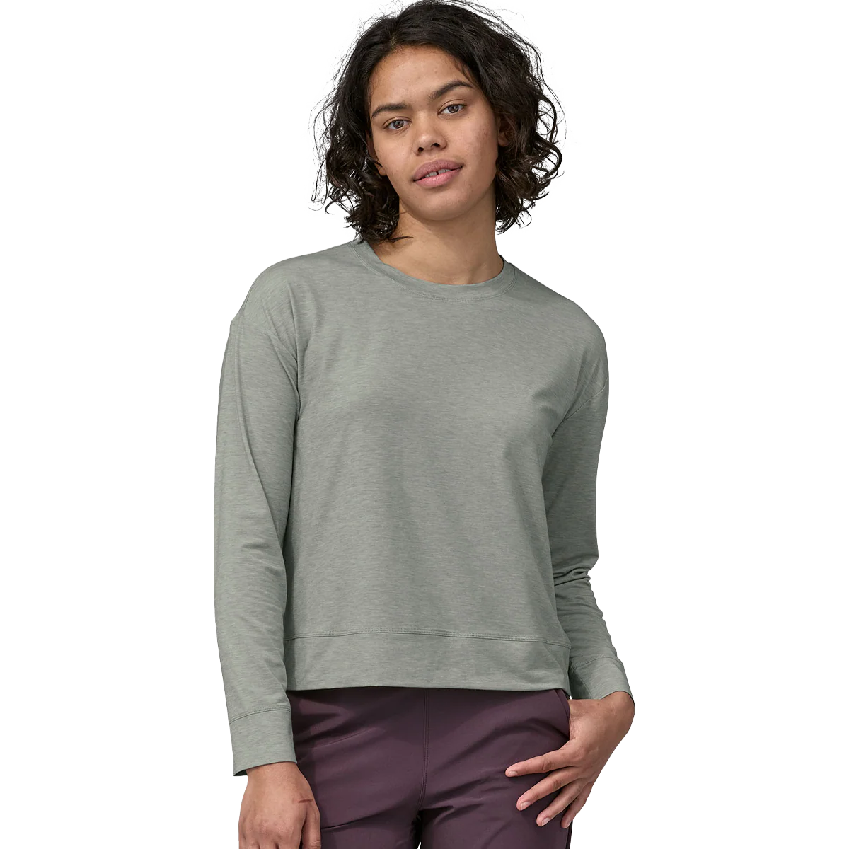 Women's Long-Sleeved Glorya Twist Top - Styles Love