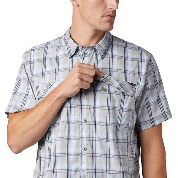 Men's Silver Ridge Lite Plaid Short Sleeve Shirt - Styles Love