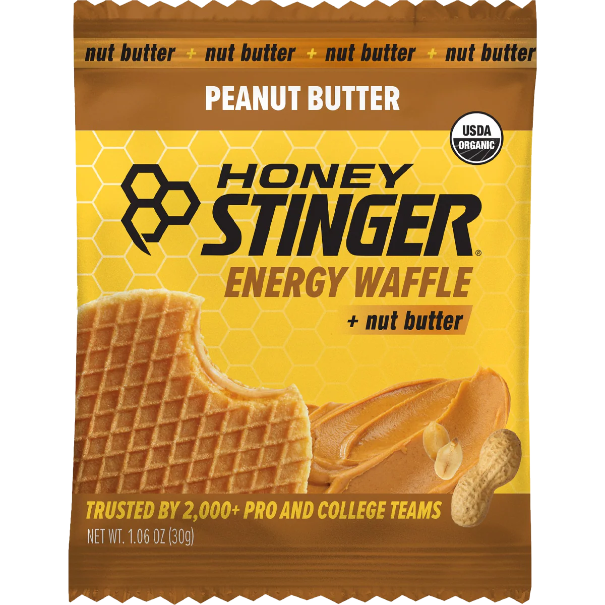 Organic Peanut Butter Energy Waffles - Styles Love