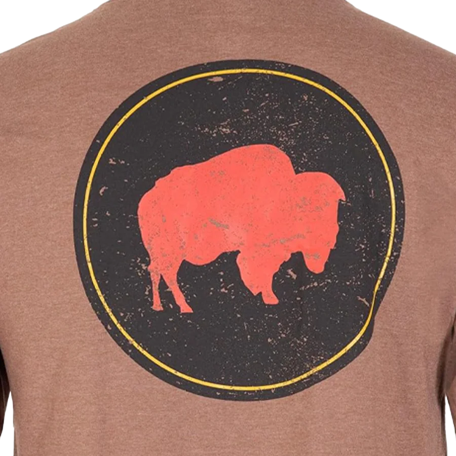 Men's MK Bison Patch Short Sleeve Tee - Styles Love