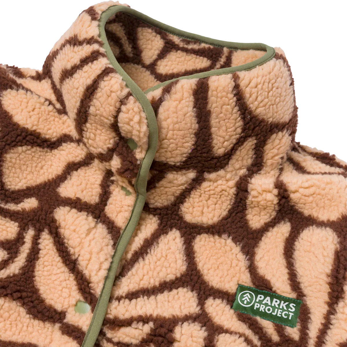 Women's Desert Wildflowers Fleece Jacket - Styles Love