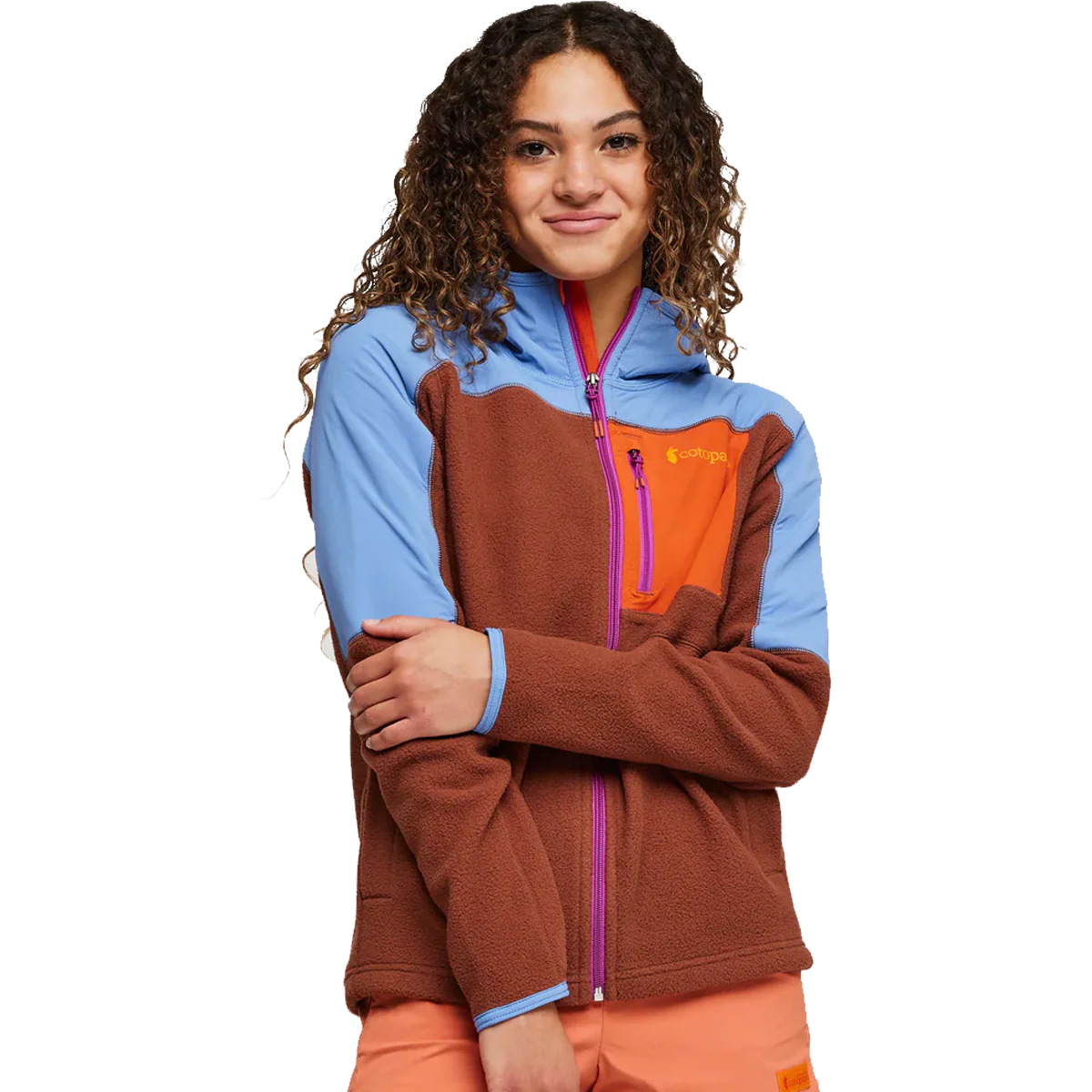 Women's Abrazo Hooded Full Zip Fleece Jacket - Styles Love