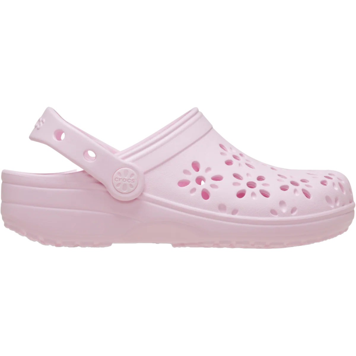 Youth Classic Floral Cut Out Clog - Styles Love