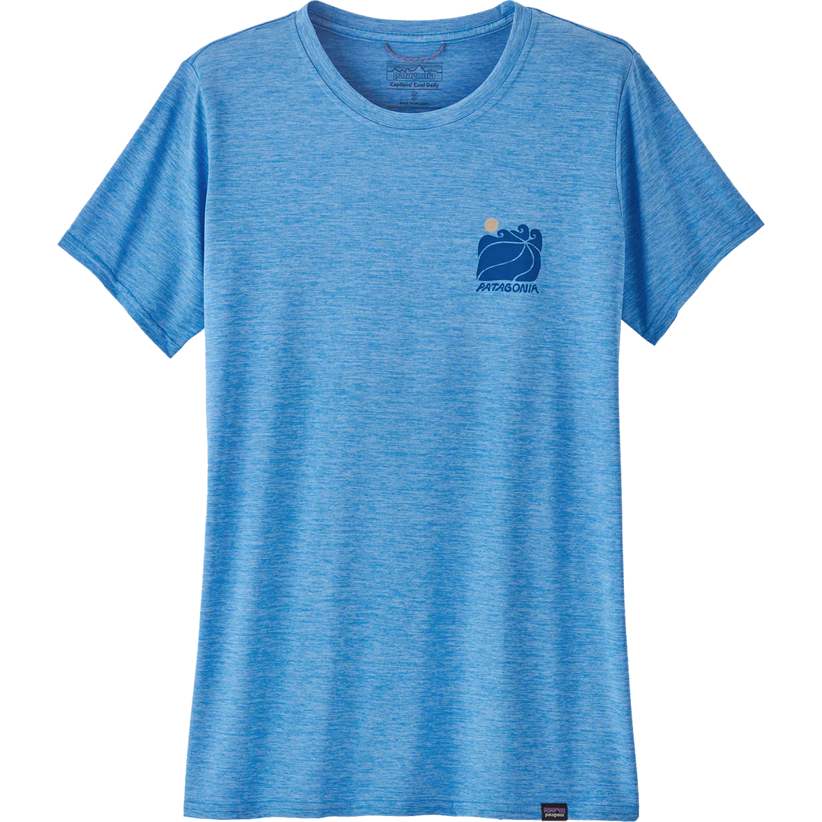 Women's Capilene Cool Daily Graphic Shirt - Waters - Styles Love
