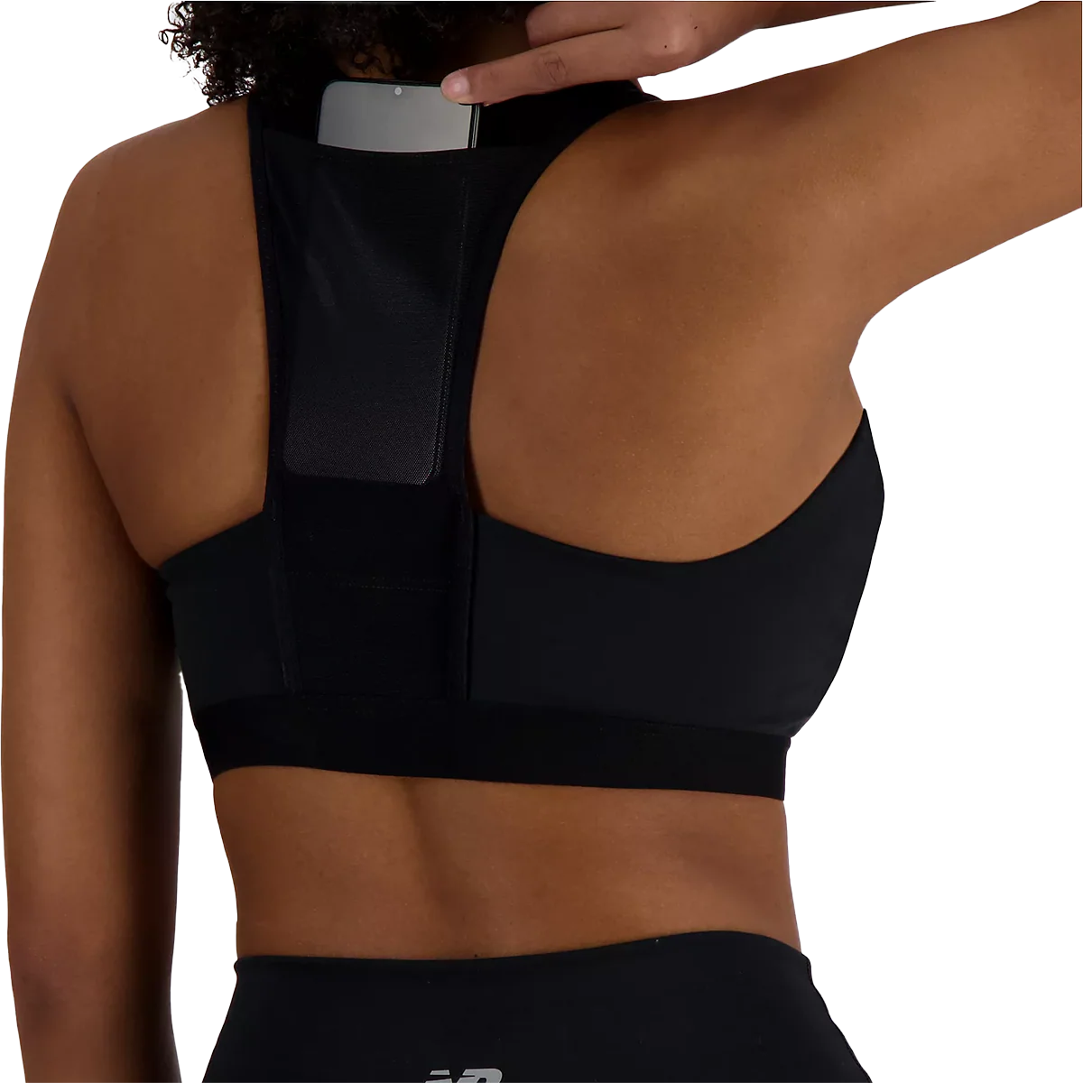 Women's NB Sleek Pocket Zip Front Bra - Styles Love