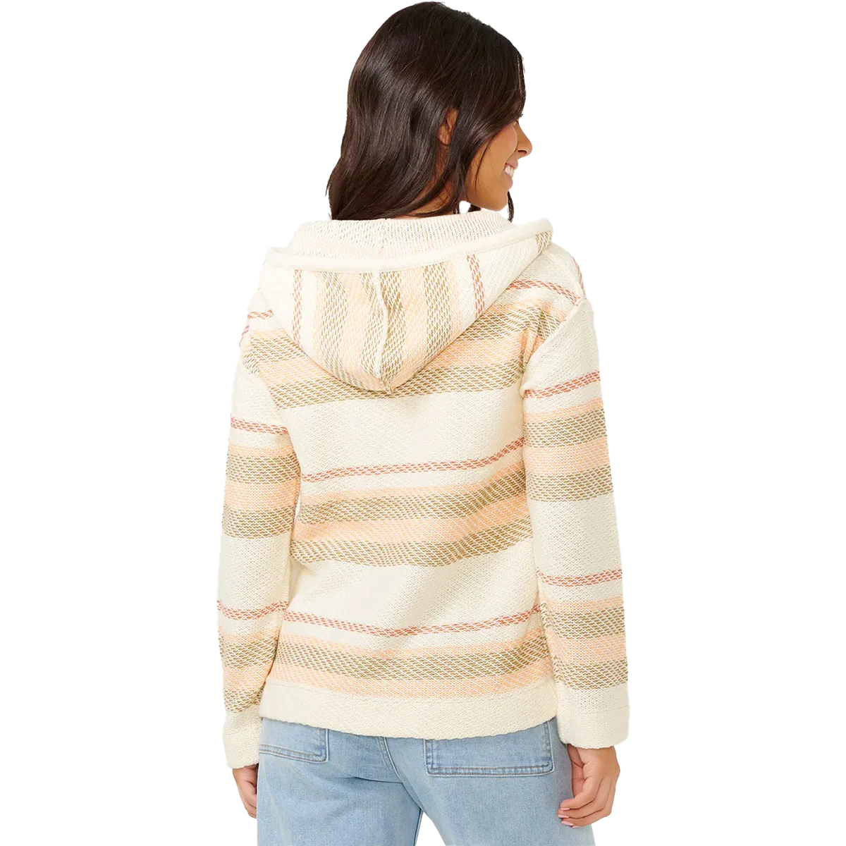 Women's Desert Dreams Striped Poncho - Styles Love