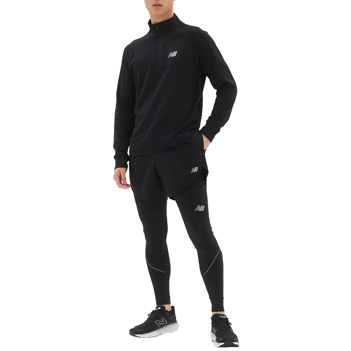 Men's NB Heat Grid 1/2 Zip - Styles Love