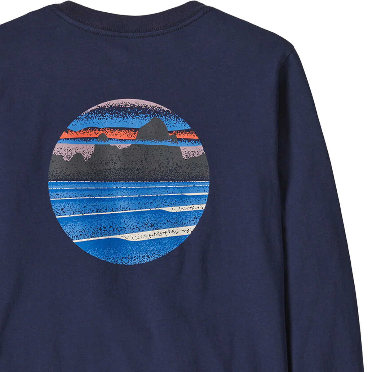 Youth Long Sleeve Skyline Stencil T-Shirt - Styles Love