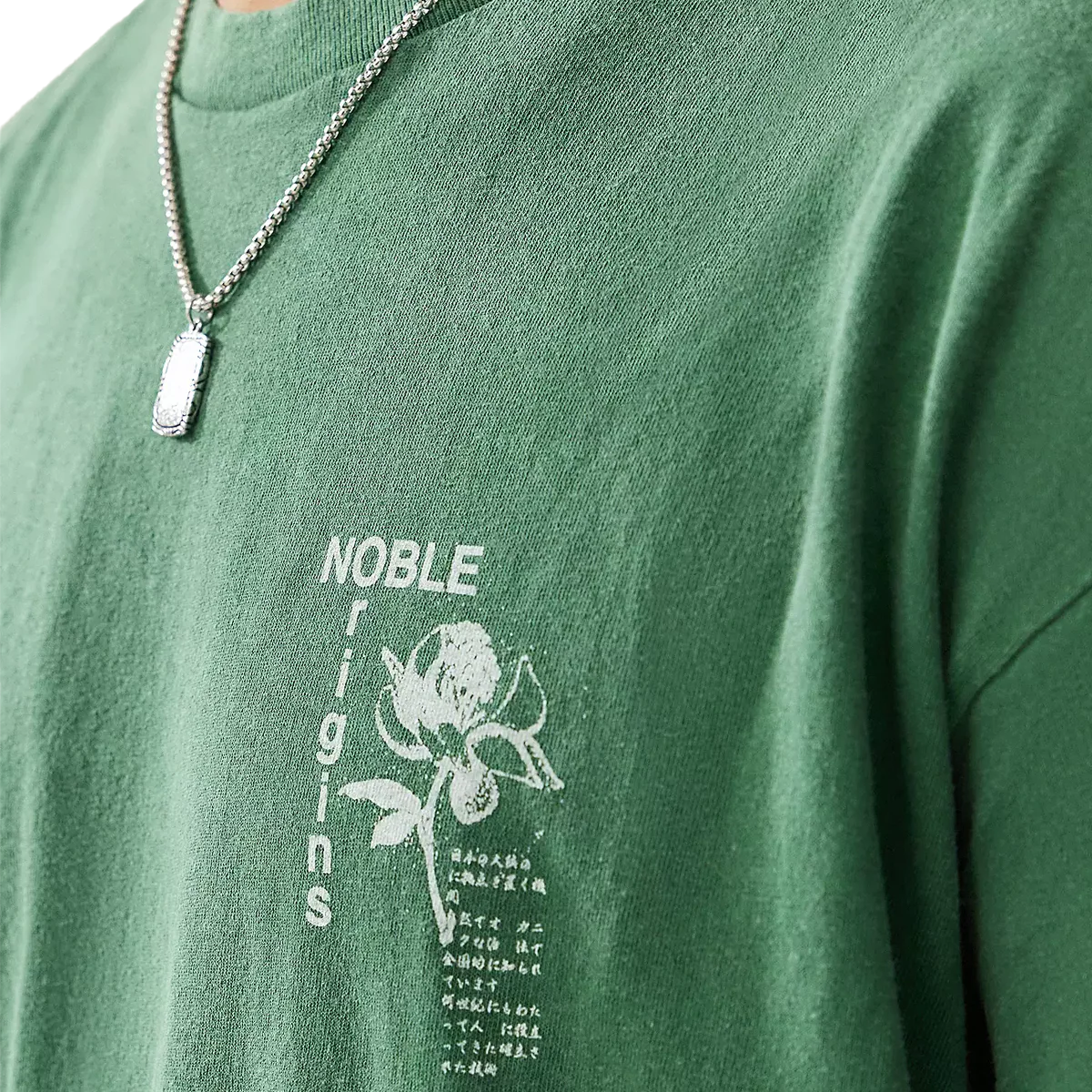 Men's Green Osaka Tee - Styles Love