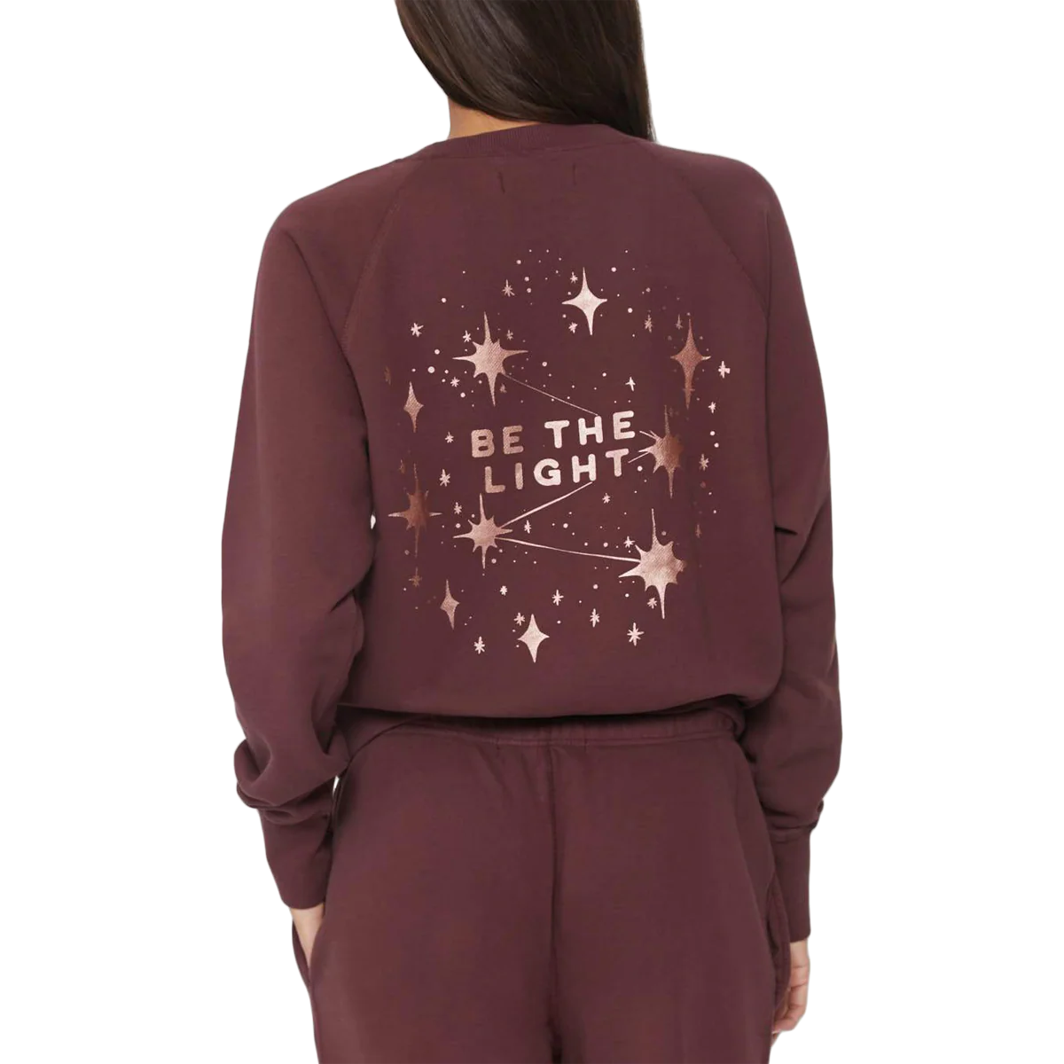 Women's Be the Light Raglan Pullover - Styles Love